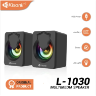 Kisonli L-1030 Colorful Light Portable Mini Speaker