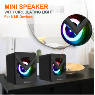 KISONLI L-1040 USB Multimedia Mini Led Speaker For Laptop Desktop