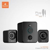 Kisonli U3000 Usb Power Aux Home Computer Speaker