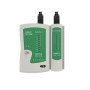 Cable Tester for RJ12, RJ11, RJ45, Cat 5e, Cat 5, 10/100 Base-t, AT