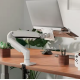 NORTH BAYOU F80-FP Adjustable Laptop Monitor Mount Bracket Stand Holder