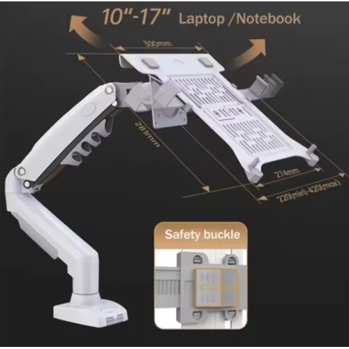NORTH BAYOU F80-FP Adjustable Laptop Monitor Mount Bracket Stand Holder