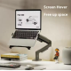 NORTH BAYOU F80-FP Adjustable Laptop Monitor Mount Bracket Stand Holder