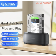ORICO DD18U3 2.5" 3.5" Hard Disk Docking Station