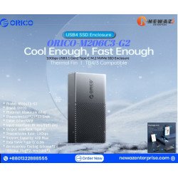 ORICO M206C3-G2 USB3.1 Gen2 Type-C M.2 NVMe SSD Enclosure