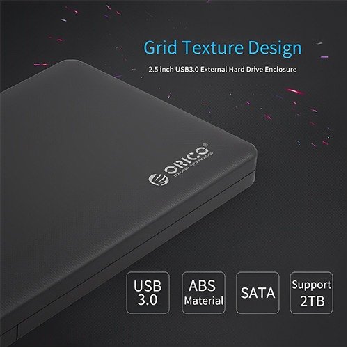 ORICO 2577-U3 2.5" USB3.0 SSD Enclosure