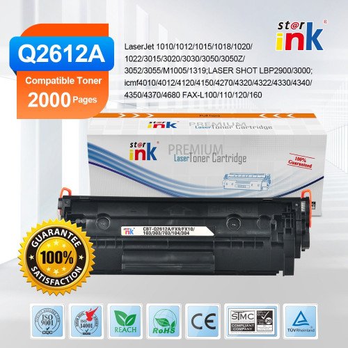 STARINK 12A / Q2612A / FX9 / 303 Toner Cartridge 