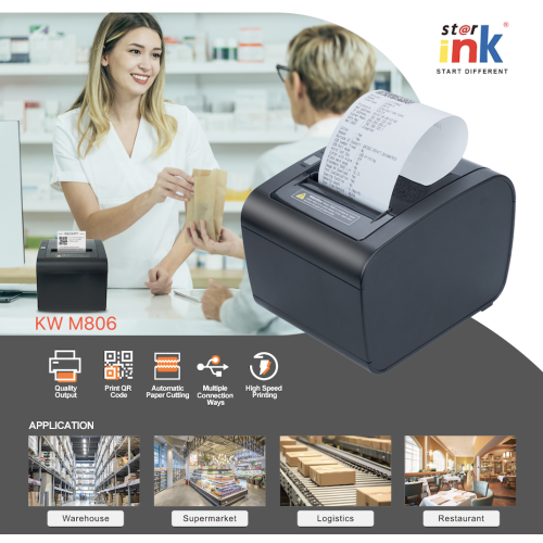 STARLINK KW-M806 Thermal Label Printer