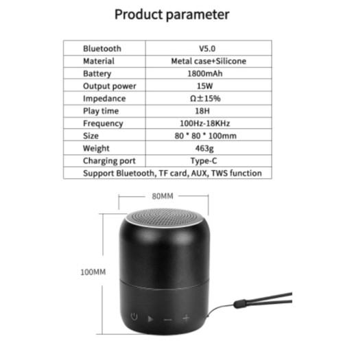 WESDAR K269 Water Proof Portable Bluetooth Speaker