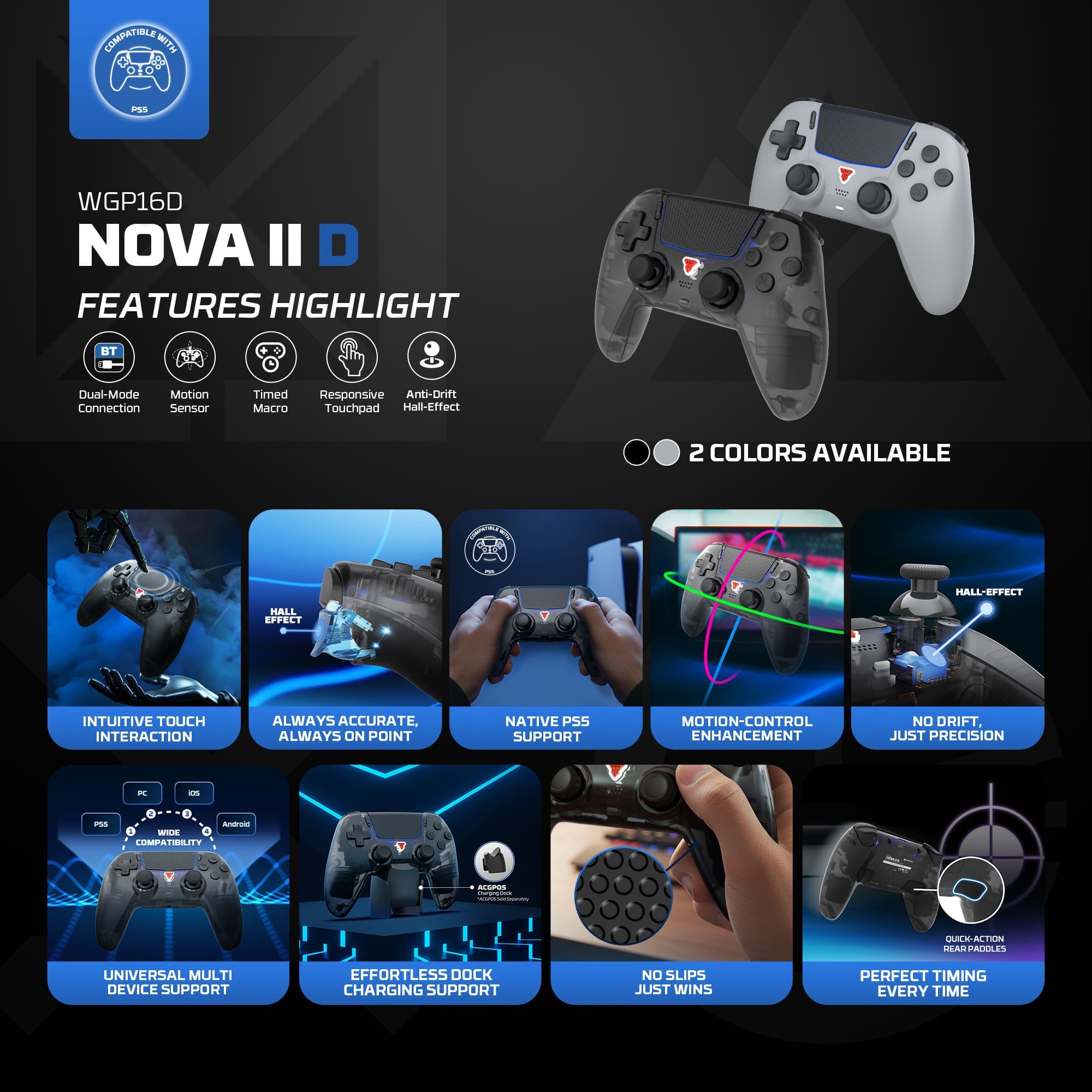 Novatech Gamepad FANTECH WGP16D NOVA II D Wireless Gamepad Price in BD