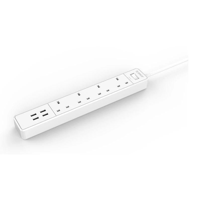 thumbnail image 2 of 4-Outlet Wall Mount Surge Protector With 2 USB Ports – Heavy Duty Indoor/Outdoor 2 of 6